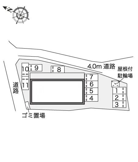 南魚沼市六日町 月極駐車場